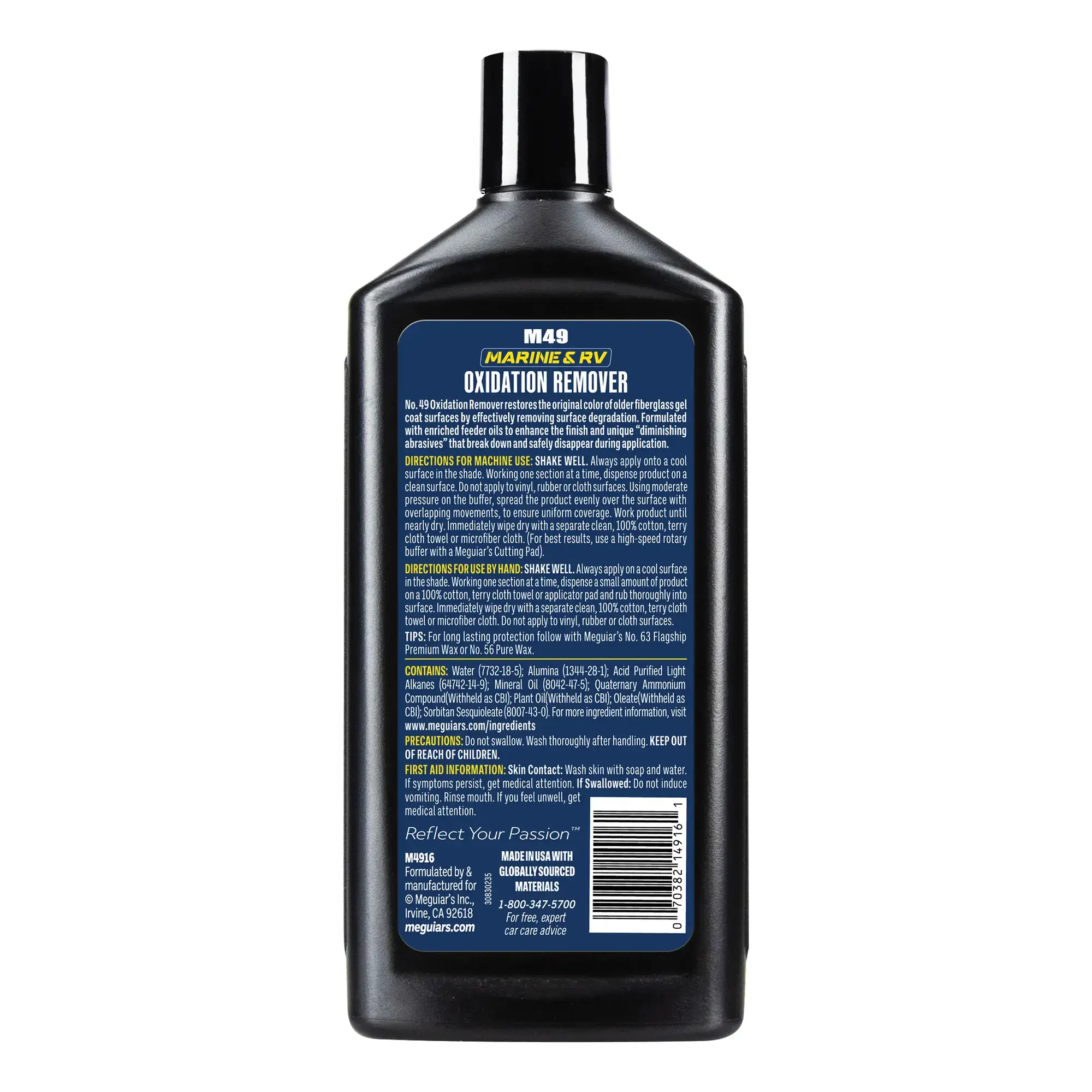 Meguiars Marine & RV Oxidation Remover Heavy Duty Cleaner 473ml