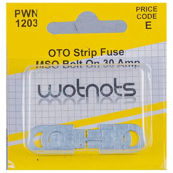 Pearl OTO Strip Fuse MSO Bolt on 30 amp