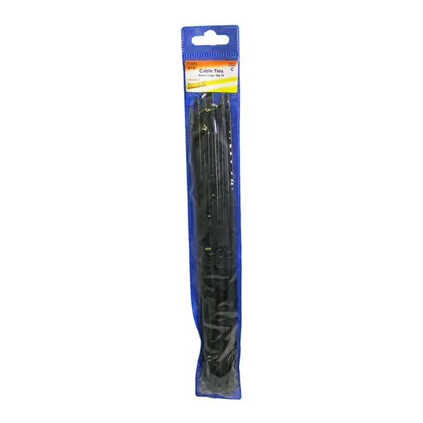 Pearl Cable Tie Black 300mm Qty20