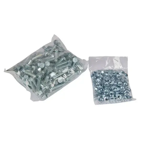 Pearl M8 X 40mm Set screws and nuts bag of 100 screws and nuts