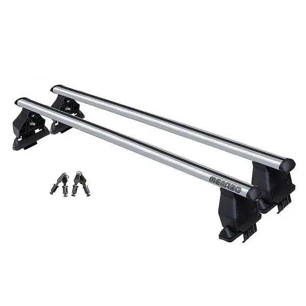 Menabo Aluminium TEMA ALUMINIUM ROOF BAR KIT WITH LOCKS