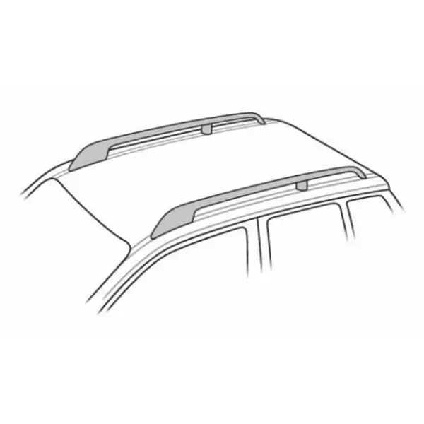 Menabo Aluminium Roof Bar Set (For Roof Rails)