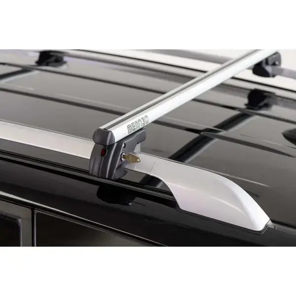 Menabo Aluminium Roof Bar Set (For Roof Rails)