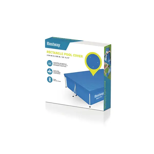 Bestway Flowclear 9'10" x 6'7"/3.00m x 2.01m Pool Cover 58106