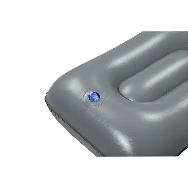 Bestway 16.5" x 10" x 4"/42cm x 26cm x 10cm Flocked Air Camp Pillow (67121)