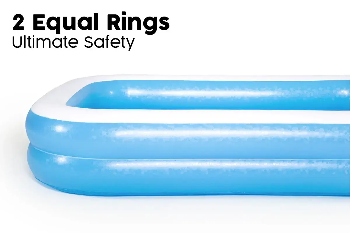 Bestway Blue Rectangular Family Pool 2.62m