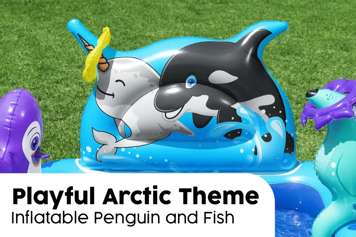 Bestway Polar Pals Play Center 1.34m x 1.31m x 73cm 53156