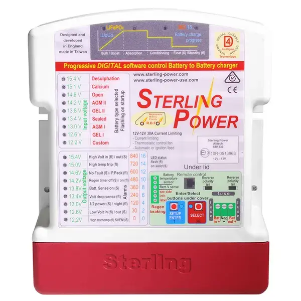 Sterling Power DC DC charger BB1230