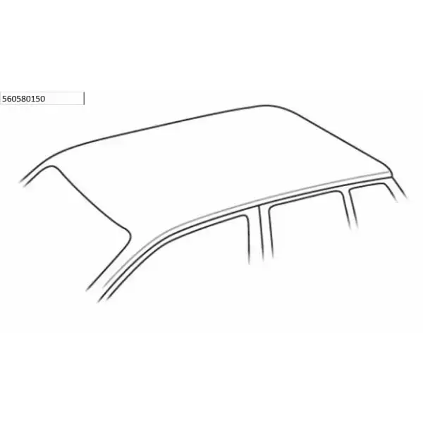 Menabo Aluminium Roof Bar Set