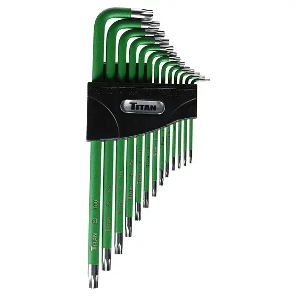 Aftermarket 13Pc Extra Long arm Torx Tamper Key Set