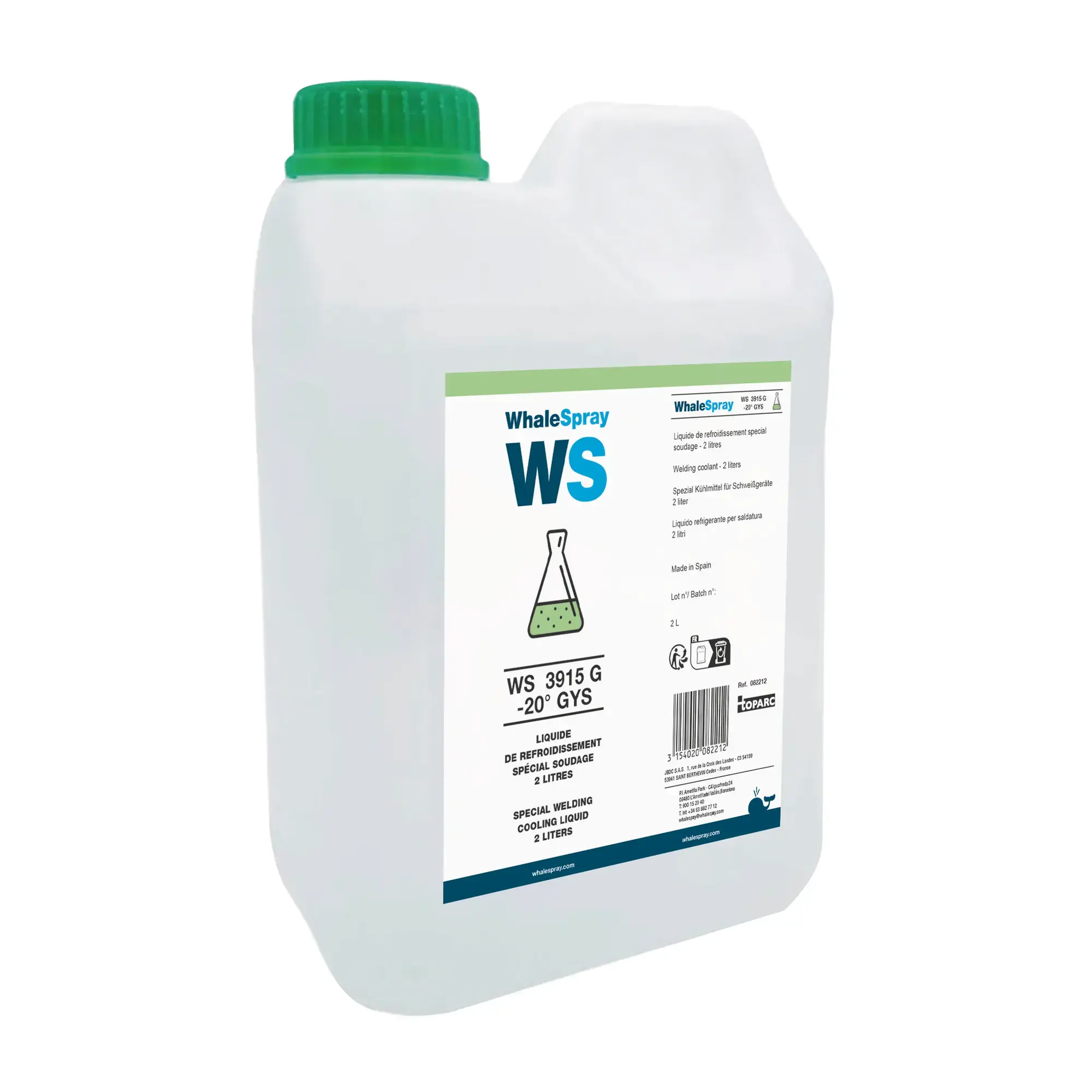 null Coraguard Coolant for GYS Induction Heaters and Welders 2Ltr U52250