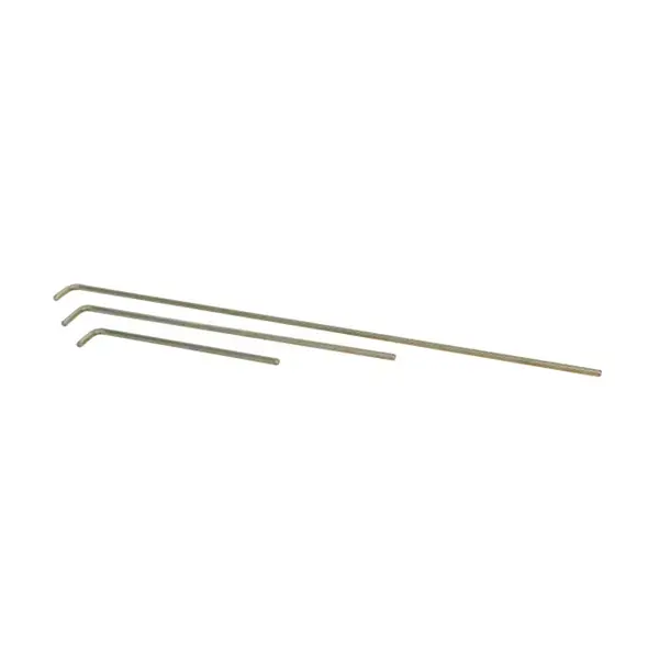 null Set of 3 Pulling Rods for Steel Dent Pulling