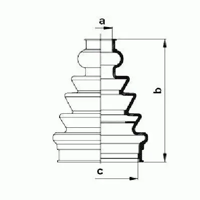 GKN-Lobro CV Boot Kit