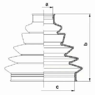 GKN-Lobro CV Boot Kit