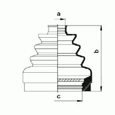 GKN-Lobro CV Boot Kit