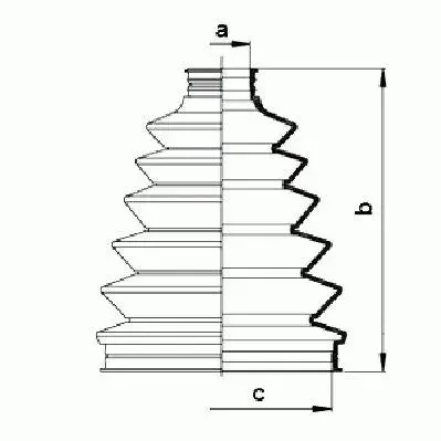 GKN-Lobro CV Boot Kit