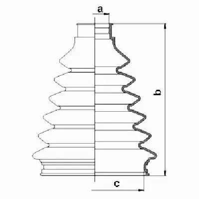 GKN-Lobro CV Boot Kit