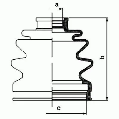GKN-Lobro CV Boot Kit