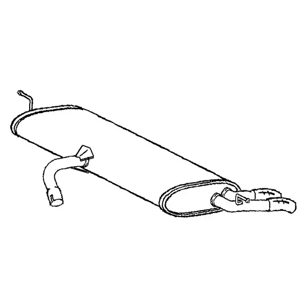 Klarius Rear Silencer
