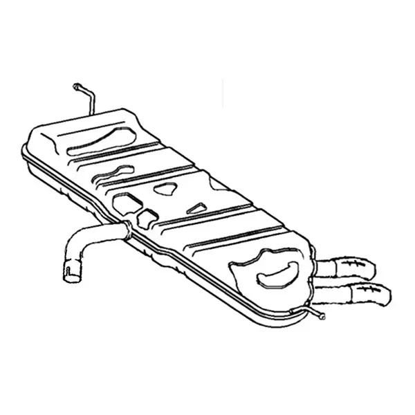 Klarius Rear Silencer
