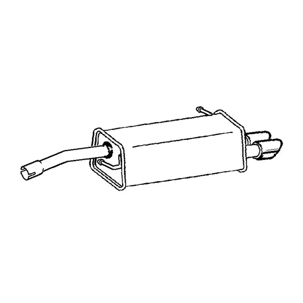 Klarius Rear Silencer