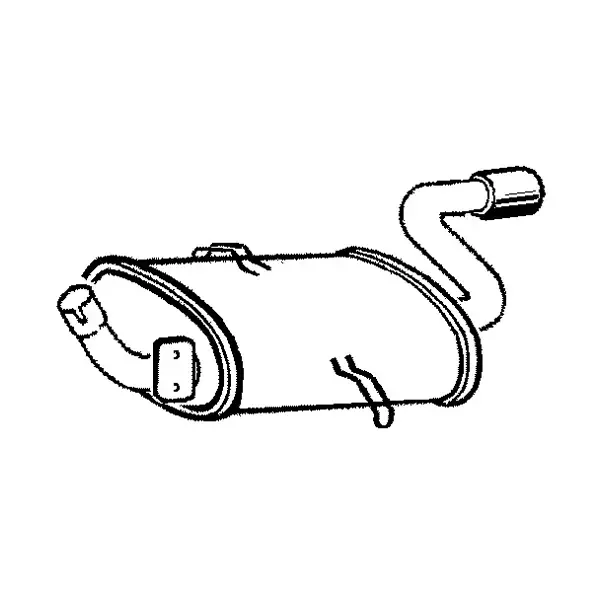 Klarius Rear Silencer