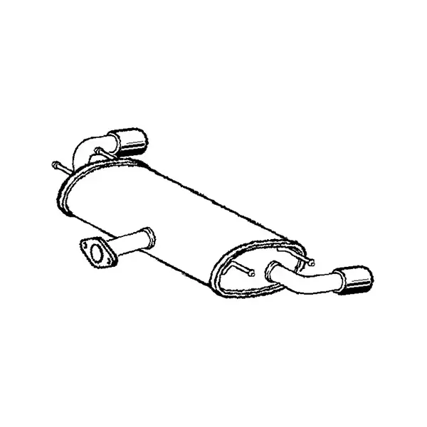 Klarius Rear Silencer