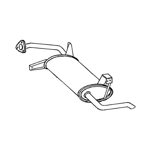 Klarius Rear Silencer