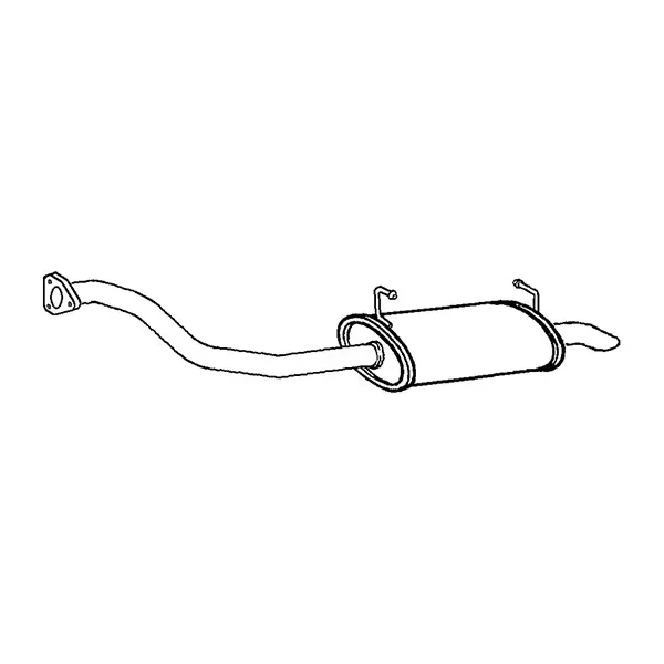 Klarius Rear Silencer