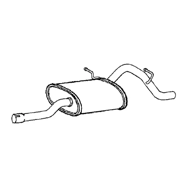 Klarius Rear Silencer