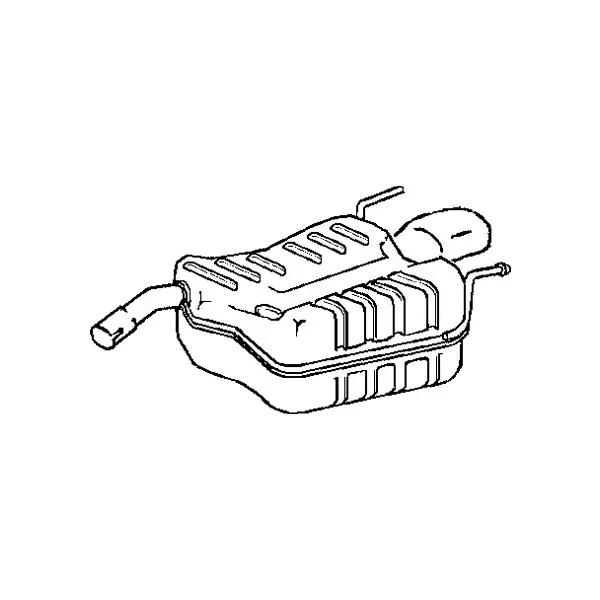 Klarius Rear Silencer