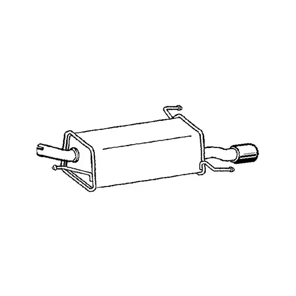 Klarius Rear Silencer