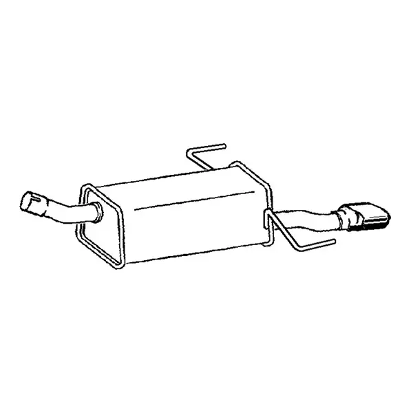 Klarius Rear Silencer