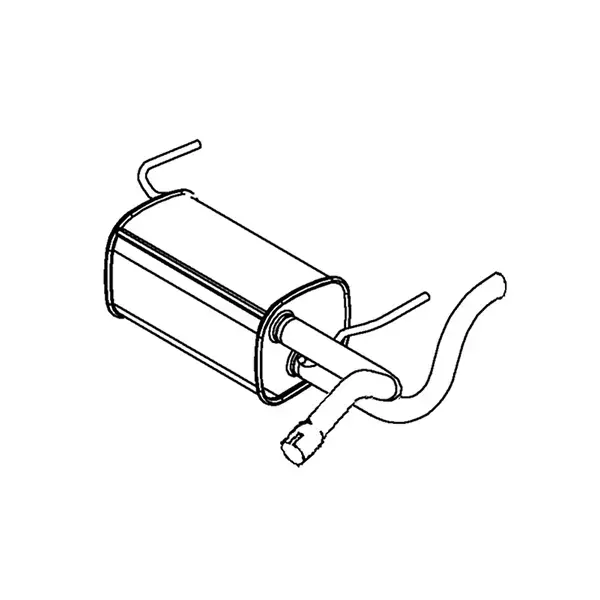 Klarius Rear Silencer