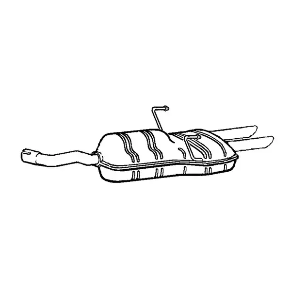 Klarius Rear Silencer