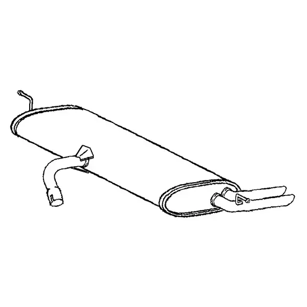 Klarius Rear Silencer