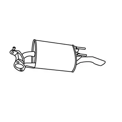 Klarius Rear Silencer