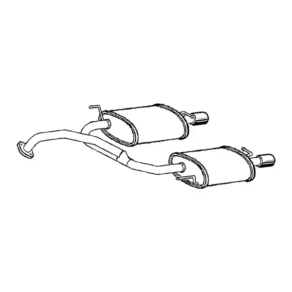 Klarius Rear Silencer
