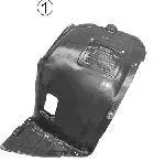 Platinum Plus Osf Wing Front Splashguard 3 E90 05-08 Section | 4903 4170Q | Euro Car Parts