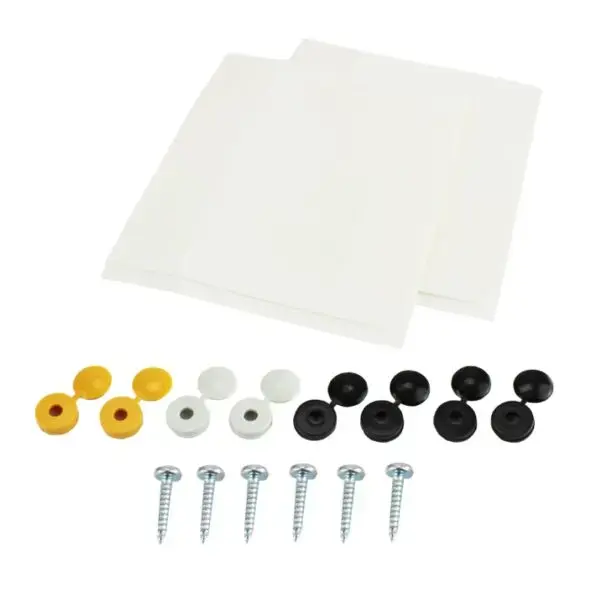 Tennants Number Plate Fixing Kit With Screws