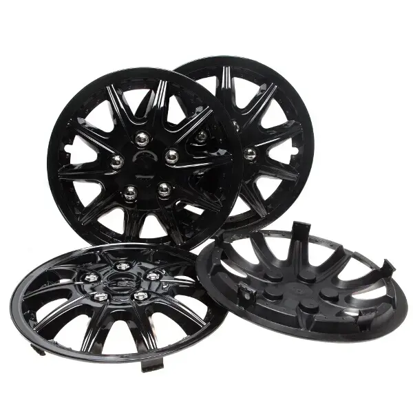Top Tech Revolution 13 Inch Wheel Trims Gloss Black (Set of 4)