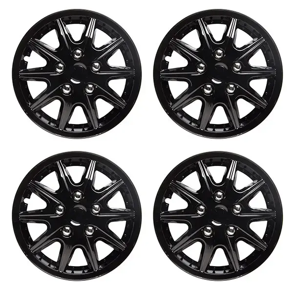 Top Tech Revolution 14 Inch Wheel Trims Gloss Black (Set of 4)