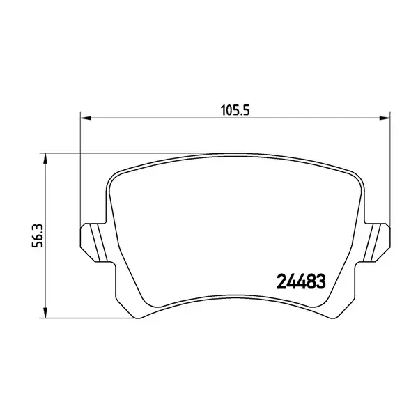 Brembo High Performance Brake Pad Set