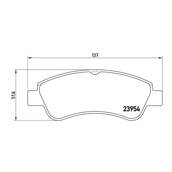 Brembo High Performance Brake Pad Set