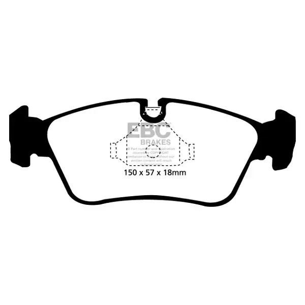 EBC Yellow Stuff High Performance Brake Pad Set