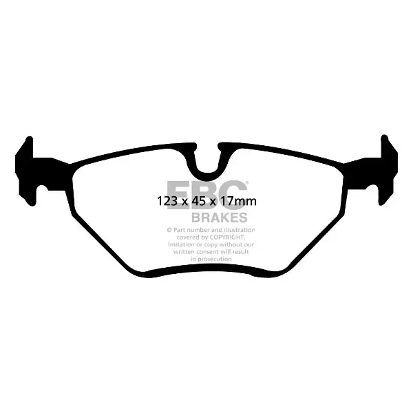 EBC Yellow Stuff High Performance Brake Pad Set