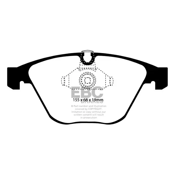 EBC Yellow Stuff High Performance Brake Pad Set