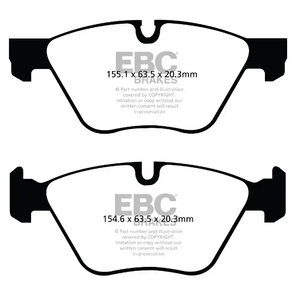 EBC Yellow Stuff High Performance Brake Pad Set