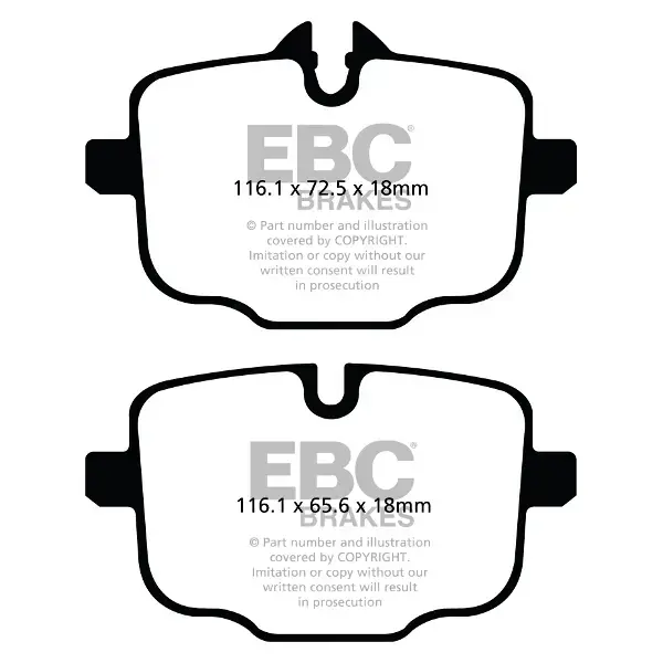 EBC Yellow Stuff High Performance Brake Pad Set