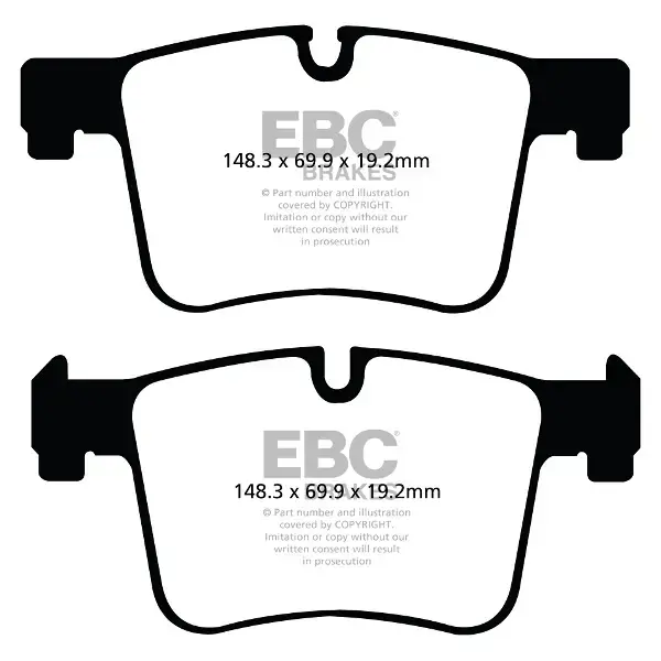 EBC Red Stuff High Performance Brake Pad Set